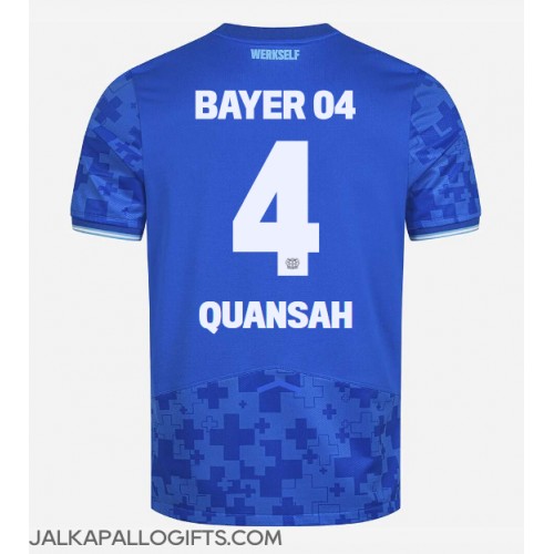 Bayer Leverkusen Jarell Quansah #4 Kolmaspaita 2025-26 Lyhythihainen